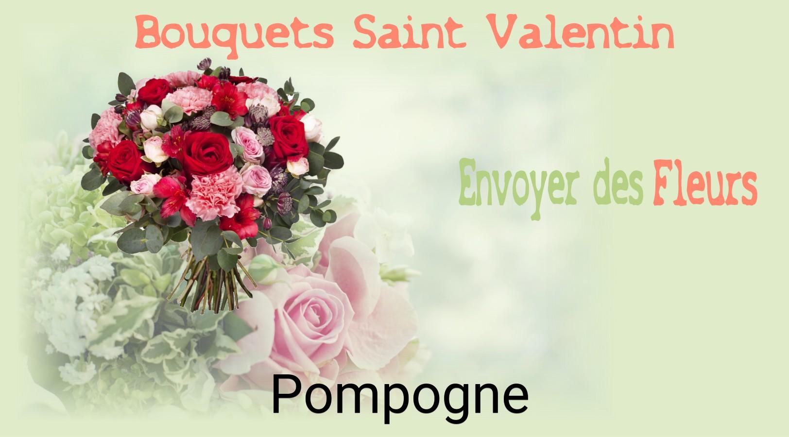 Roses de Saint-Valentin livrées à Pompogne